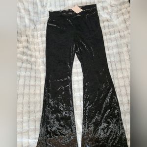 SHEIN Velvet Flare Leggings XL